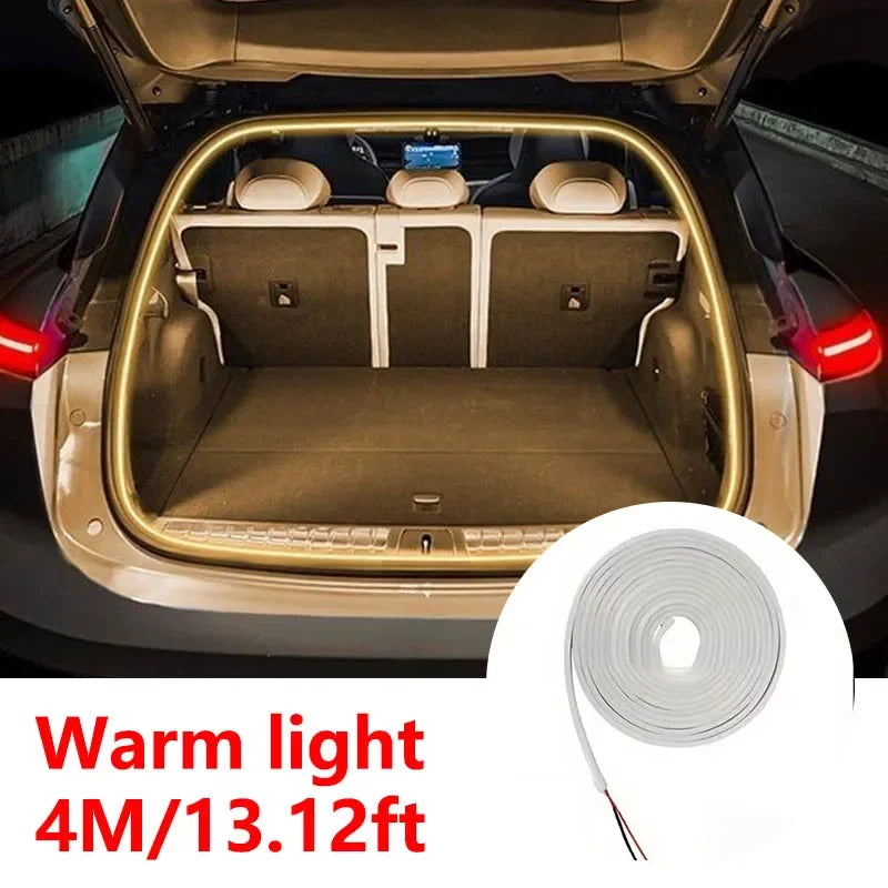 LED Trunk Light Strip – Motion-Activated, Wiring-Free (2M / 4M)