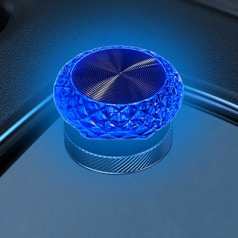 Mini USB Ambient Car Light – 7 Colors, Plug-and-Play Glow