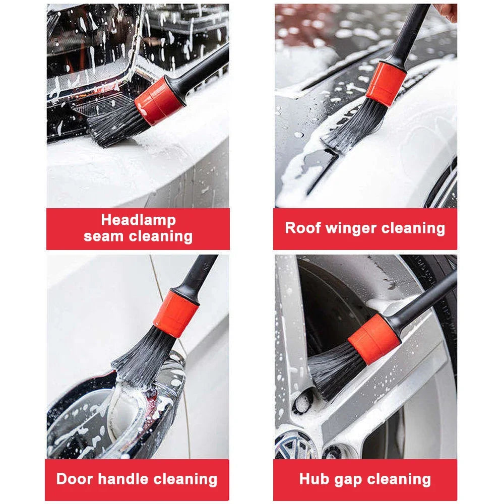 15-Piece Car Detailing Brush Kit – Complete Interior & Exterior Cleaning Set