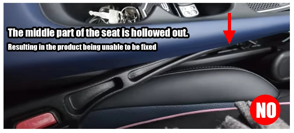 Seat Gap Filler 2-Pack – Stop Losing Your Phone Between the Seats